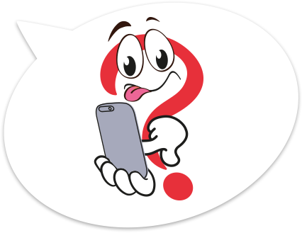 Mr. Really?! family game character using mobile